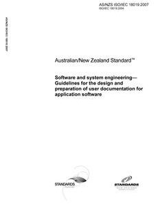 AS/NZS ISO/IEC 18019