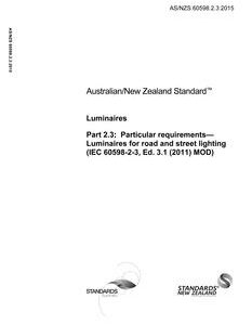 AS/NZS 60598.2.3