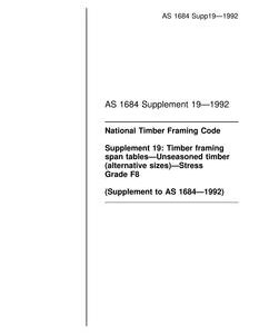 AS 1684 SUPP 19