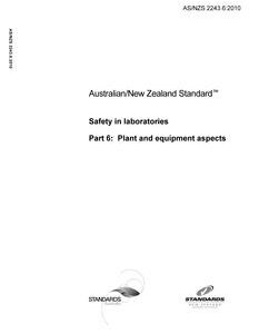 AS/NZS 2243.6