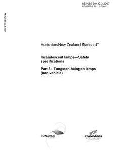 AS/NZS 60432.3