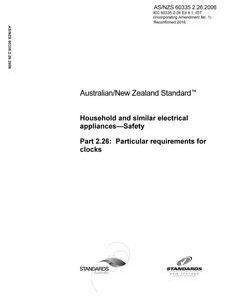 AS/NZS 60335.2.26