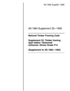 AS 1684 SUPP 22