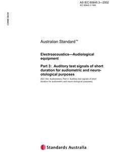 AS IEC 60645.3
