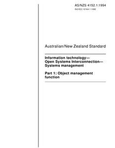 AS/NZS 4152.1