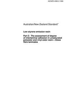 AS/NZS 4585.2