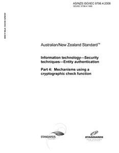 AS/NZS ISO/IEC 9798.4