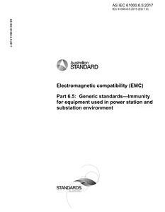 AS IEC 61000.6.5