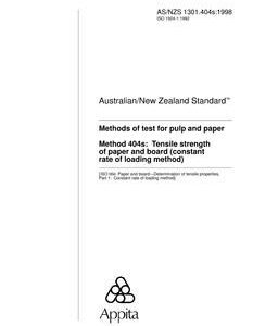 AS/NZS 1301.404S