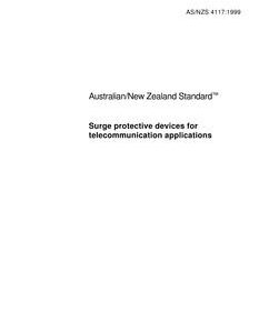 AS/NZS 4117