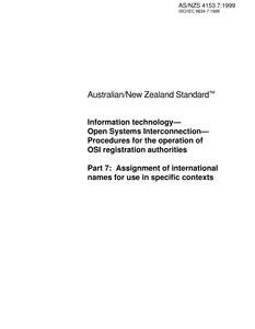 AS/NZS 4153.7