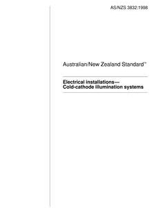 AS/NZS 3832