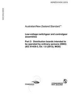 AS/NZS 61439.3
