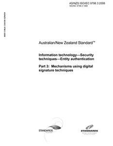 AS/NZS ISO/IEC 9798.3