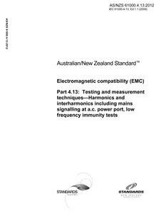 AS/NZS 61000.4.13