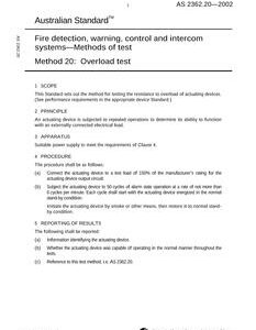 AS 2362.20
