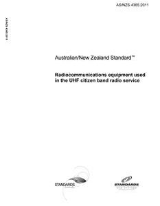 AS/NZS 4365