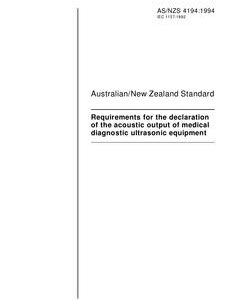 AS/NZS 4194