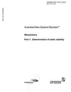 AS/NZS ISO 7176.1