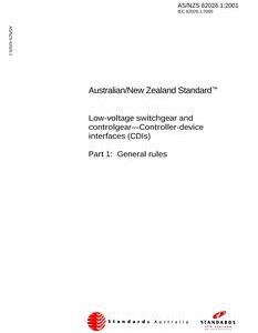 AS/NZS 62026.1