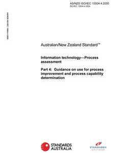 AS/NZS ISO/IEC 15504.4