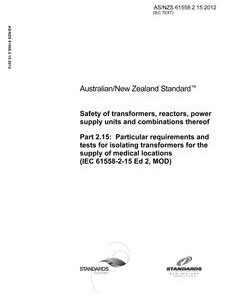 AS/NZS 61558.2.15