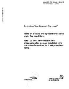 AS/NZS IEC 60332.1.2