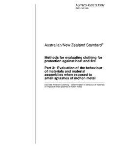 AS/NZS 4502.3