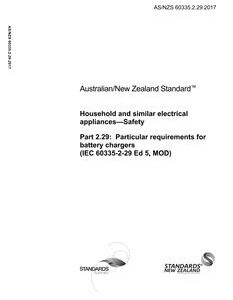 AS/NZS 60335.2.29