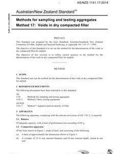 AS/NZS 1141.17