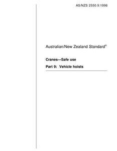 AS/NZS 2550.9