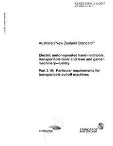 AS/NZS 62841.3.10