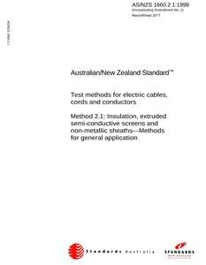 AS/NZS 1660.2.1