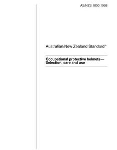 AS/NZS 1800