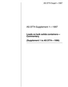 AS 3774 SUPP 1