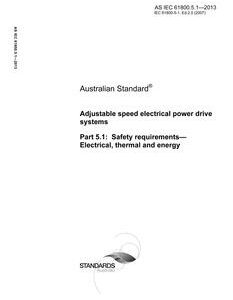 AS IEC 61800.5.1