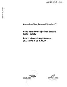 AS/NZS 60745.1