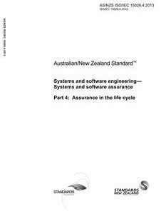 AS/NZS ISO/IEC 15026.4
