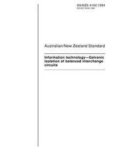 AS/NZS 4162