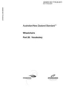 AS/NZS ISO 7176.26