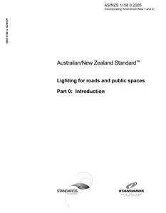 AS/NZS 1158.0