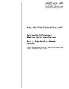 AS/NZS 8824.1