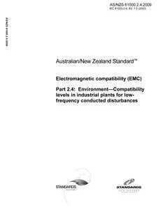 AS/NZS 61000.2.4