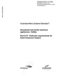 AS/NZS 60335.2.73