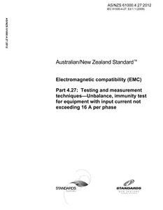 AS/NZS 61000.4.27