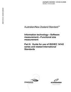 AS/NZS ISO/IEC 14143.6