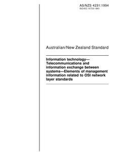 AS/NZS 4231