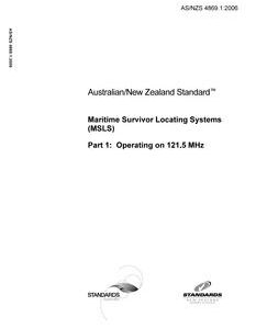 AS/NZS 4869.1