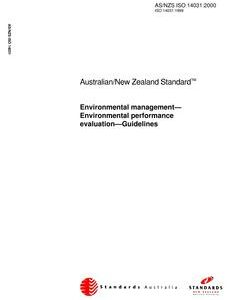 AS/NZS ISO 14031