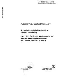 AS/NZS 60335.2.81